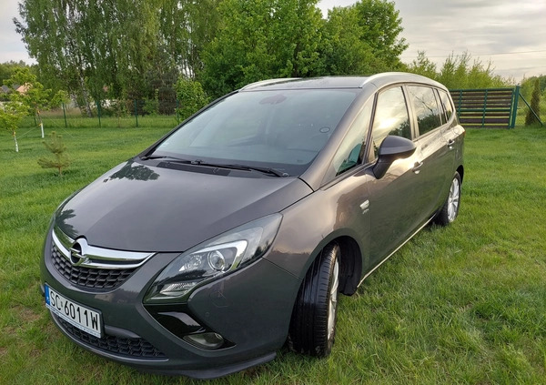 Opel Zafira cena 34000 przebieg: 201000, rok produkcji 2013 z Częstochowa małe 137